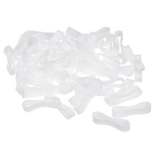 Silicone Rubber Bands Rings 200Pcs Non-slip 25mm Dia 1mm Thick 7mm Width