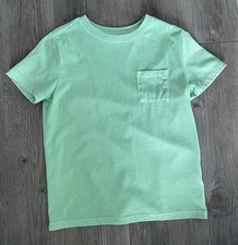 Cat Jack Light Green Pocket Tee Size 6/7