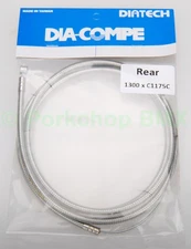 Dia-Compe REAR BMX bicycle brake cable - CLEAR