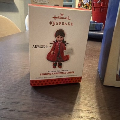 3 VTG Hallmark Keepsake Madame Alexander Beth & Amy March & Christmas Cheer EUC