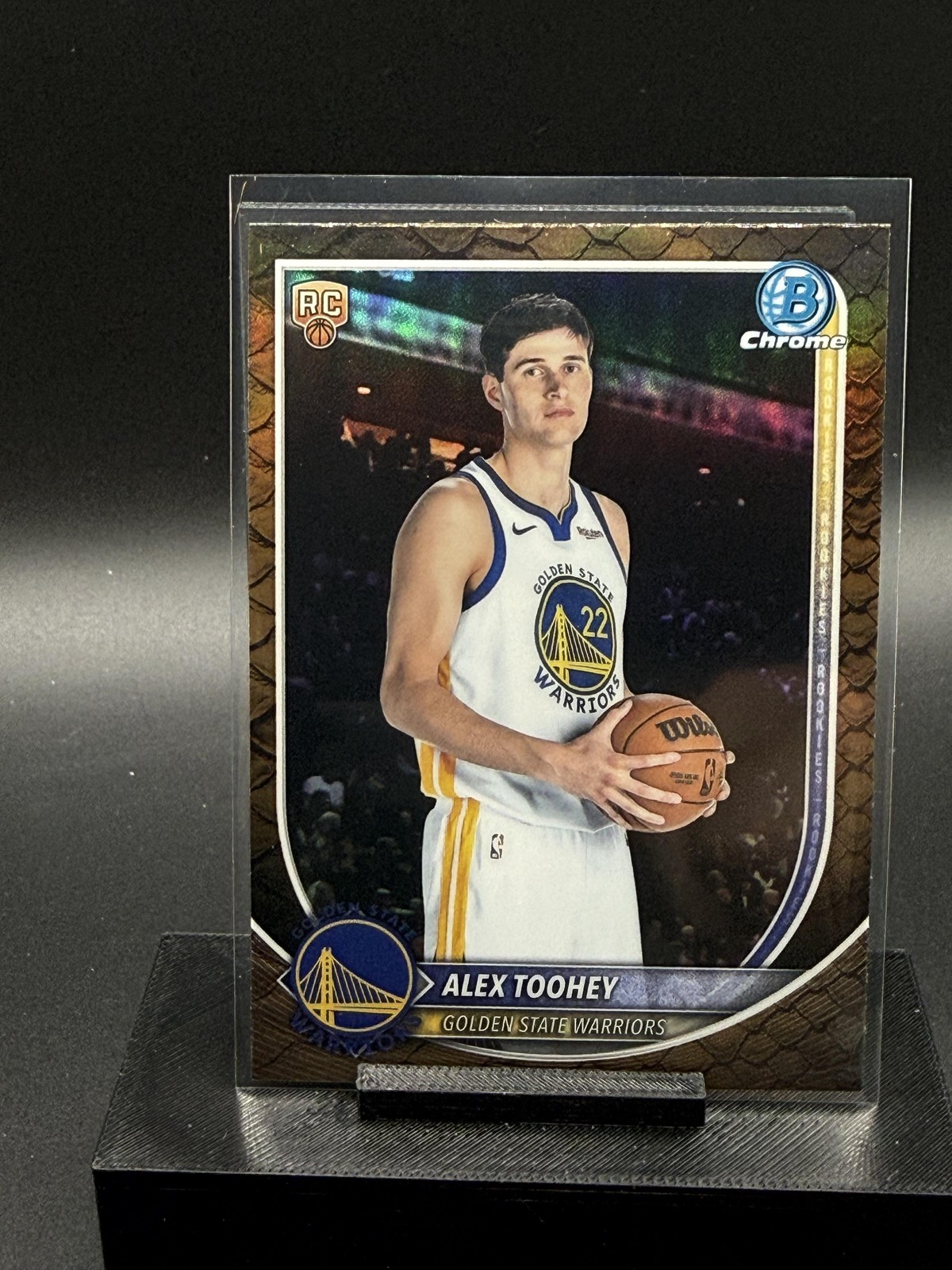 2025-26 Bowman #BCV-48 Alex Toohey Chrome Reptilian Refractor