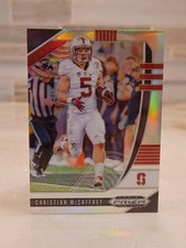 2020 Panini Prizm Draft Picks Christian McCaffrey Silver Prizm