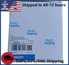 CJ1M-CPU11-ETN NEW OMRON CJ1MCPU11-ETN CPU UN...
