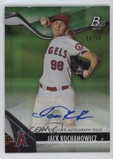 2021 Bowman Platinum Top Prospects Green 68/99 Jack Kochanowicz #TOP-71 Auto pl8