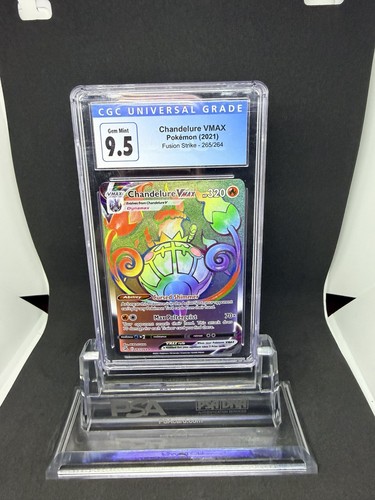 Chandelure VMAX graded CGC 9.5 for sale on eBay
