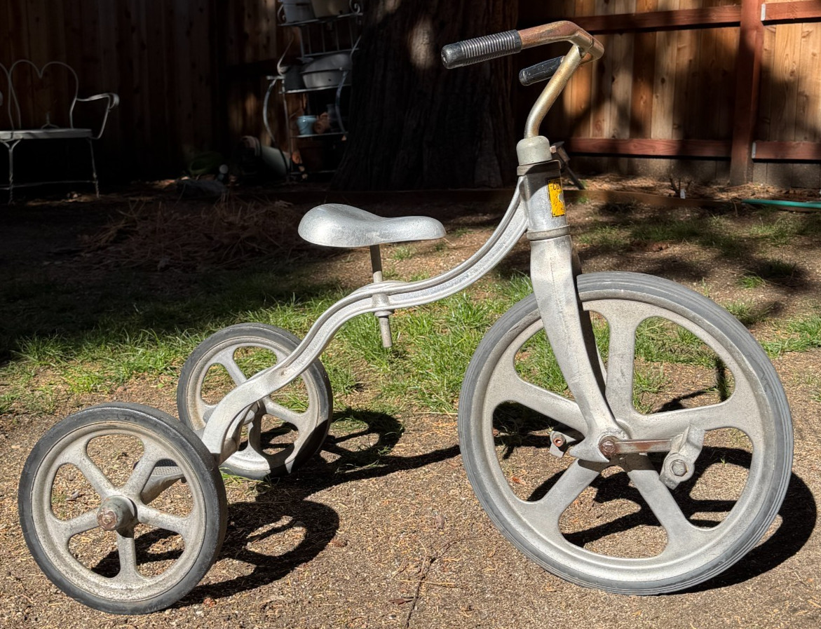 Vintage 1974 Aluminum Anthony Brothers Convert O Bike Tricycle Bicycle In One