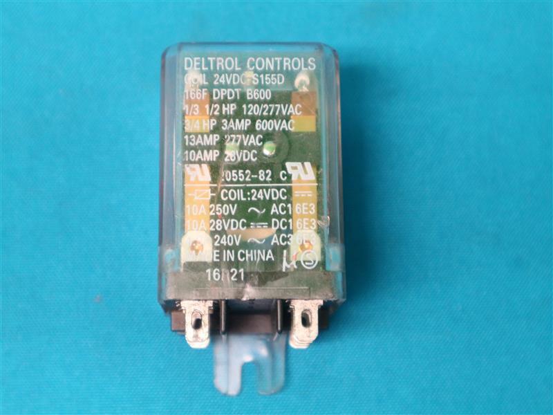 Deltrol Controls S155D 166F DPDT B600 Relay 24VDC 30 Days Warranty eBay