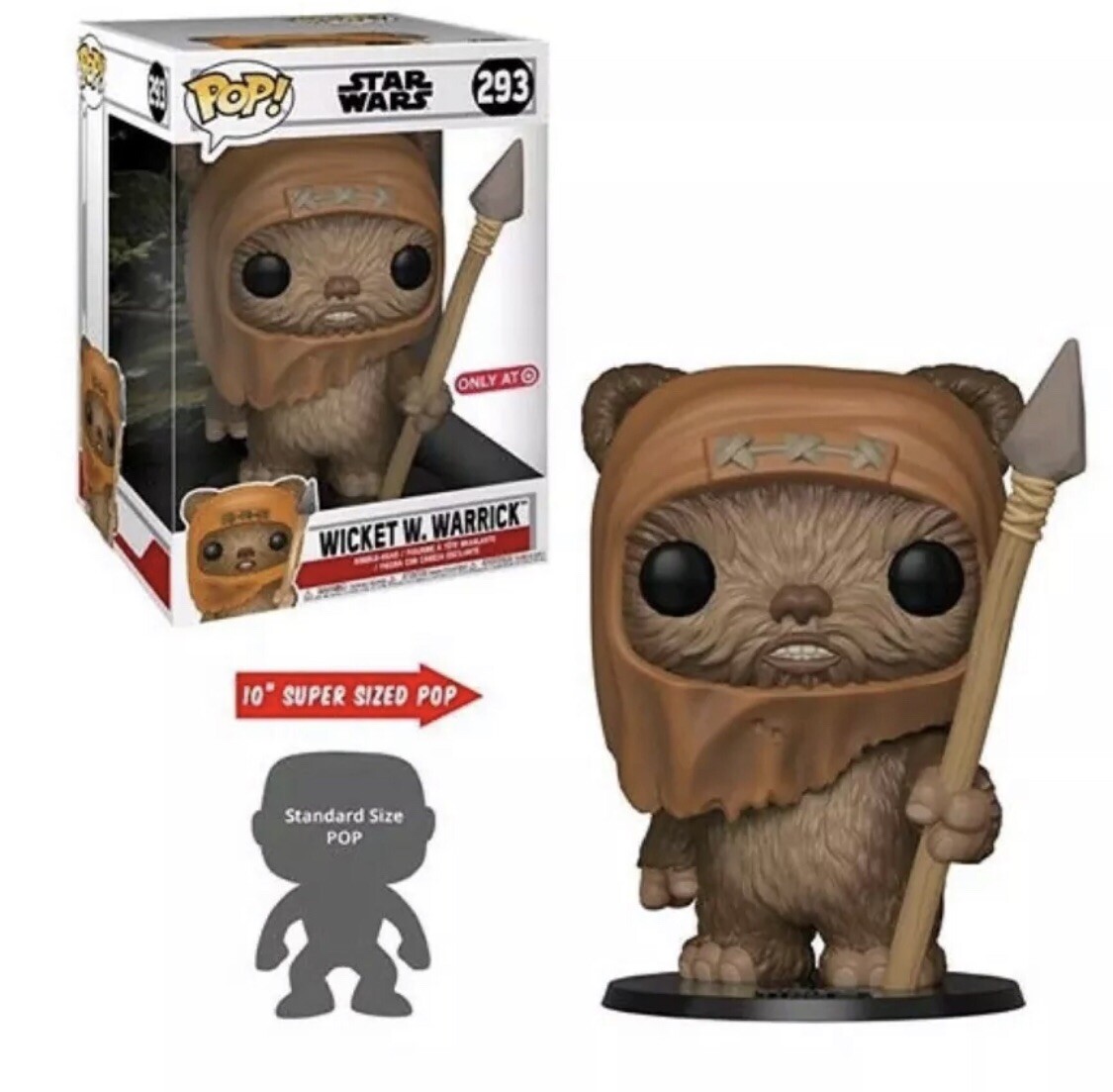 Funko Pop! Wicket W Warwick 10 Inch *Target Exclusive* #293 | eBay