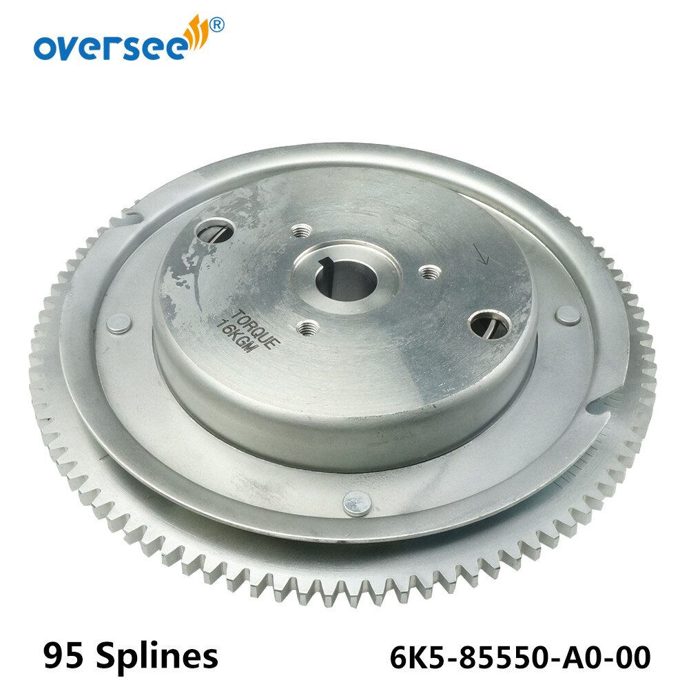 OVERSEE 60HP 70HP Flywheel Rotor 6K5-85550-A0 For Yamaha Outboard