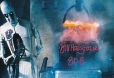 BILL HARGREAVES signed Autogramm 20x30cm STAR WARS in Person autograph COA