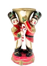 Partylite Christmas Holiday Soldiers Taper Candle Holder Toy Soldier 6.25" T52