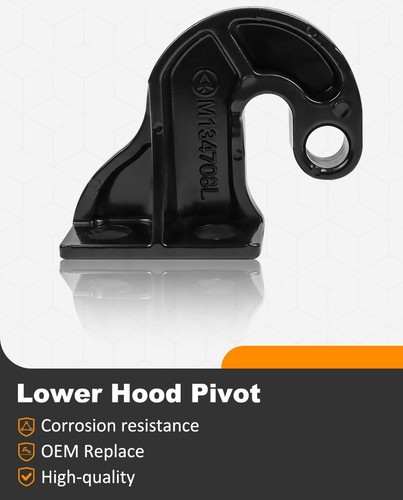 Lower Hood Pivot Kit & Engine Hood Hinge Pivot Bolt Kit For Peterbilt 378 379 - Picture 2 of 24