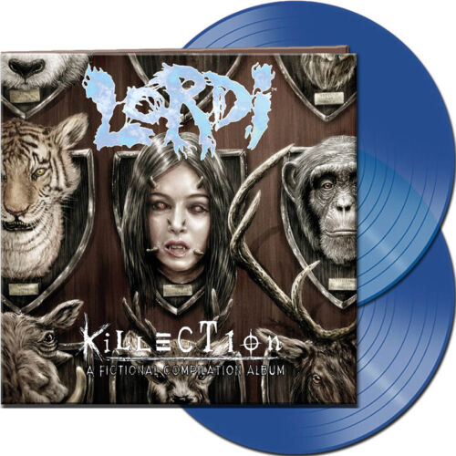 LORDI - Killection - limited 2-LP clear blue Vinyl - NEU NEW - Afbeelding 1 van 2