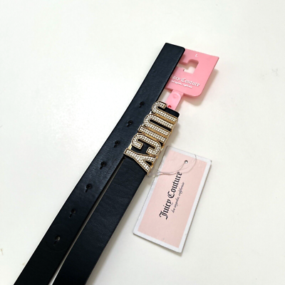 NWT Original JUICY COUTURE Rhinestone Belt Logo Brand Buckle  display picture 3