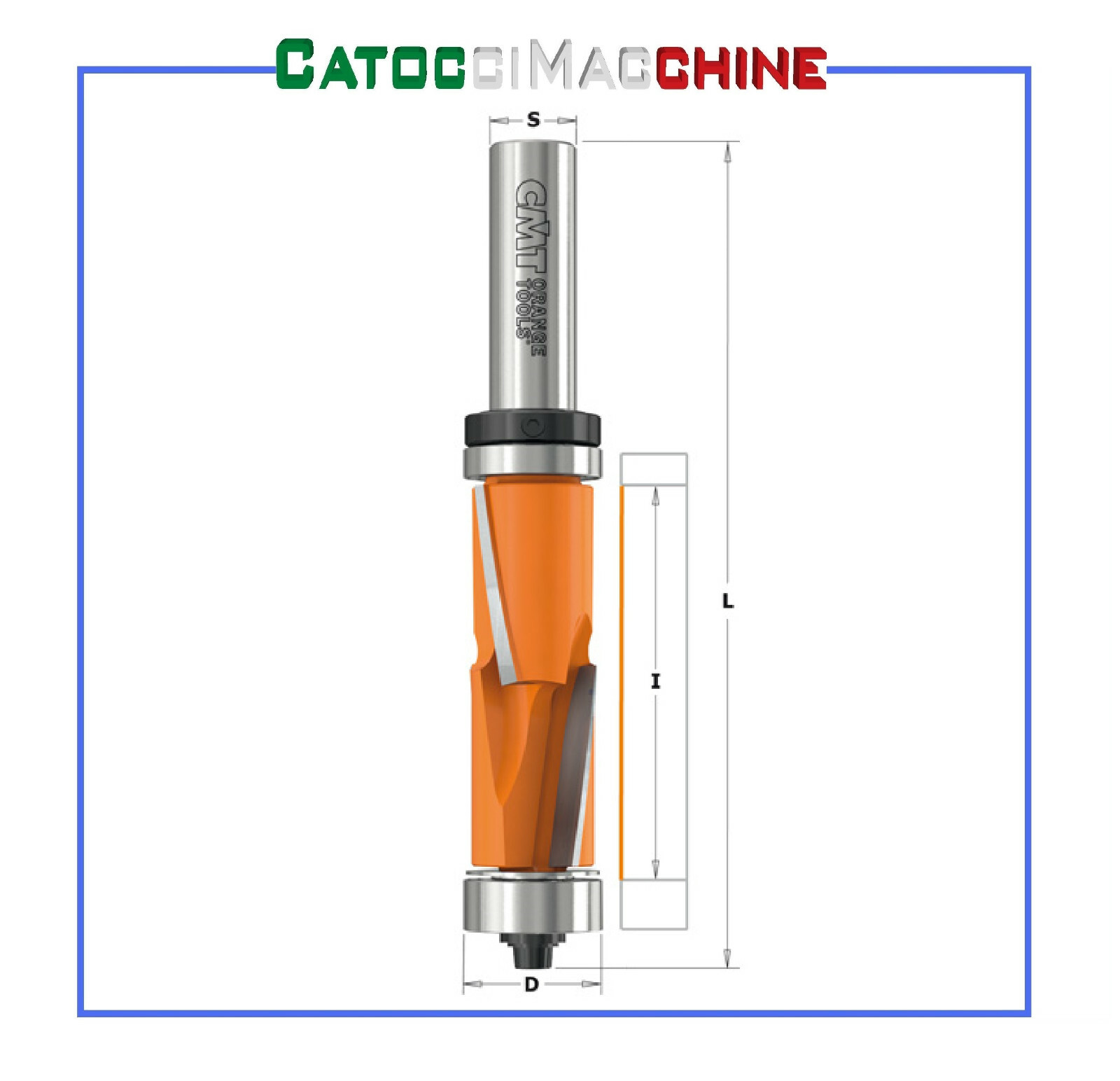 FRESA PER RIFILARE A TAGLIENTI ASSIALI GAMBO MM 12 CMT 906.690.41B