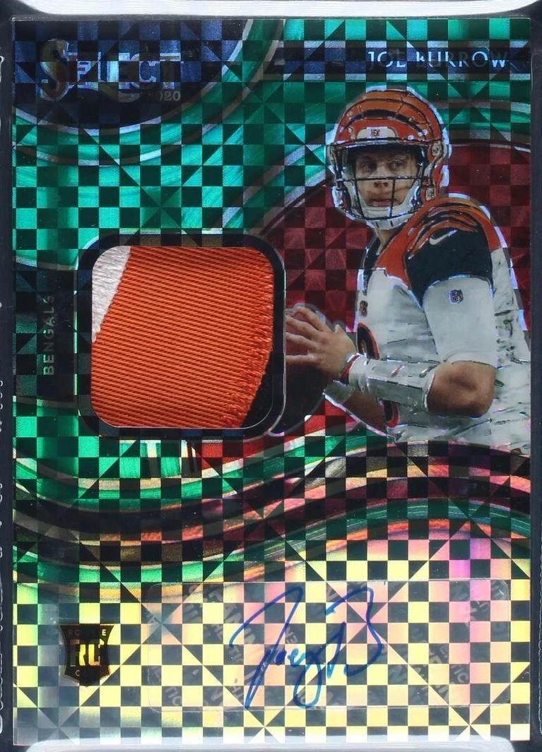 2020 Panini Select Joe Burrow #RSM-JBU