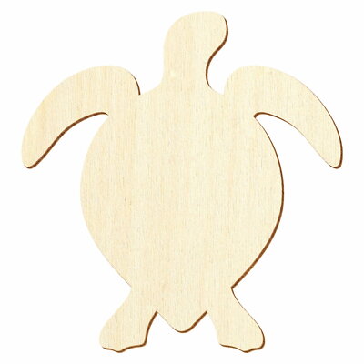 Holz Meeresschildkröte - Deko Basteln 3-50cm