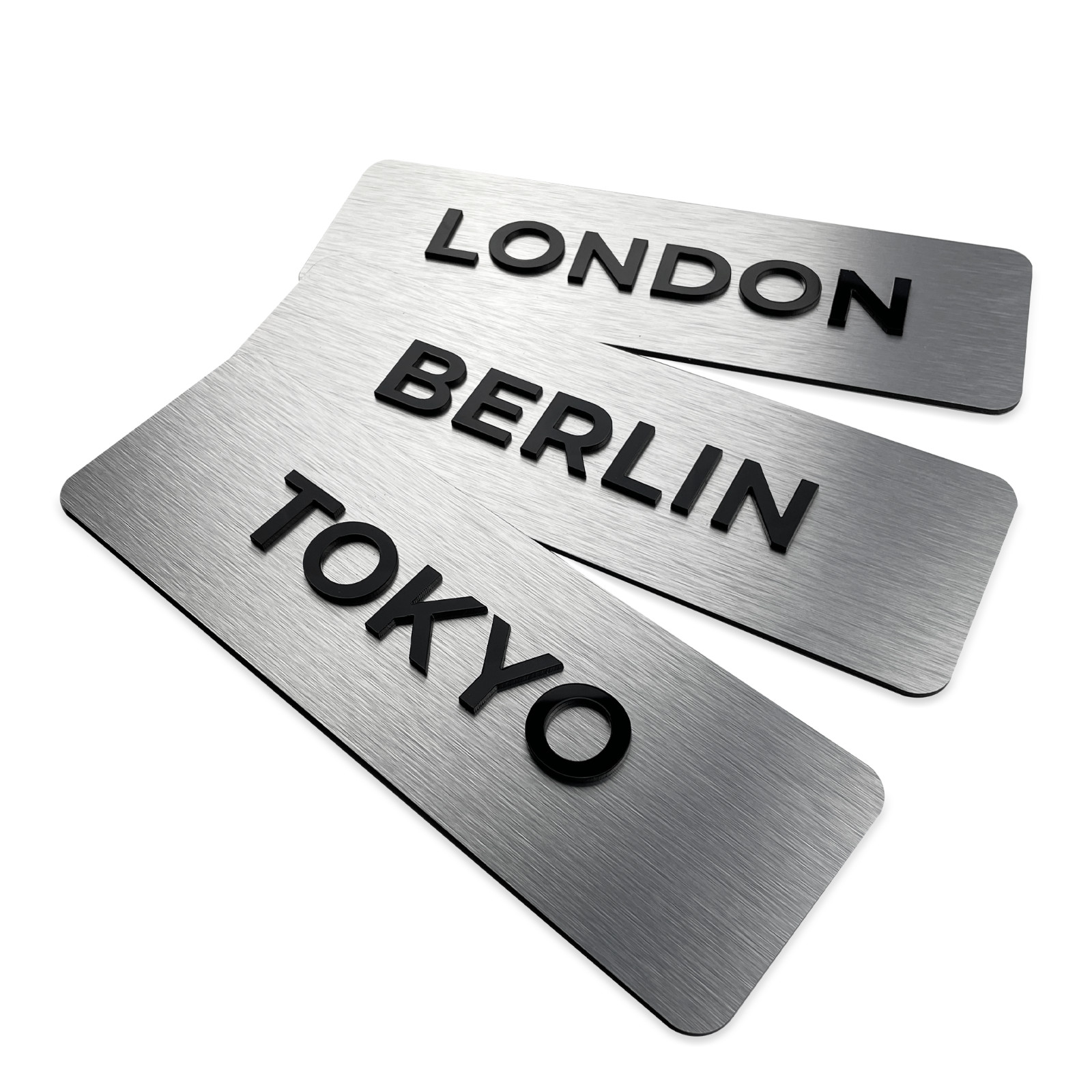 Signs, The Timezone Signage, Wall Plate