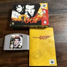 007 Goldeneye James Bond for Nintendo 64 N64 Complete In Box CIB