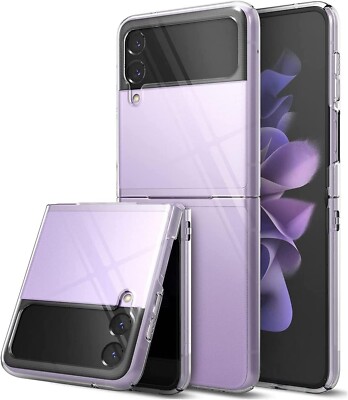 Hülle für Samsung Galaxy Z Flip 3 5G Silikon Schutzhülle TPU Tasche Klar Slim