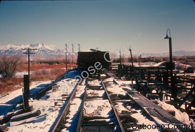D&RGW Eisenbahn Alamosa Kohleanlage 35mm Kodachrome Dia Al Chione (3227)