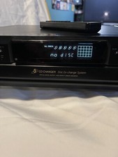 Sony 5 Cd Changer, Disc Exchange System. Tested And In Working Condition .