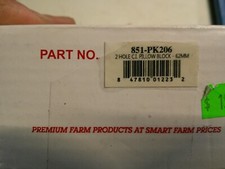 851-PK206 2 HOLE PILLOW BLOCK-62MM BR 3054