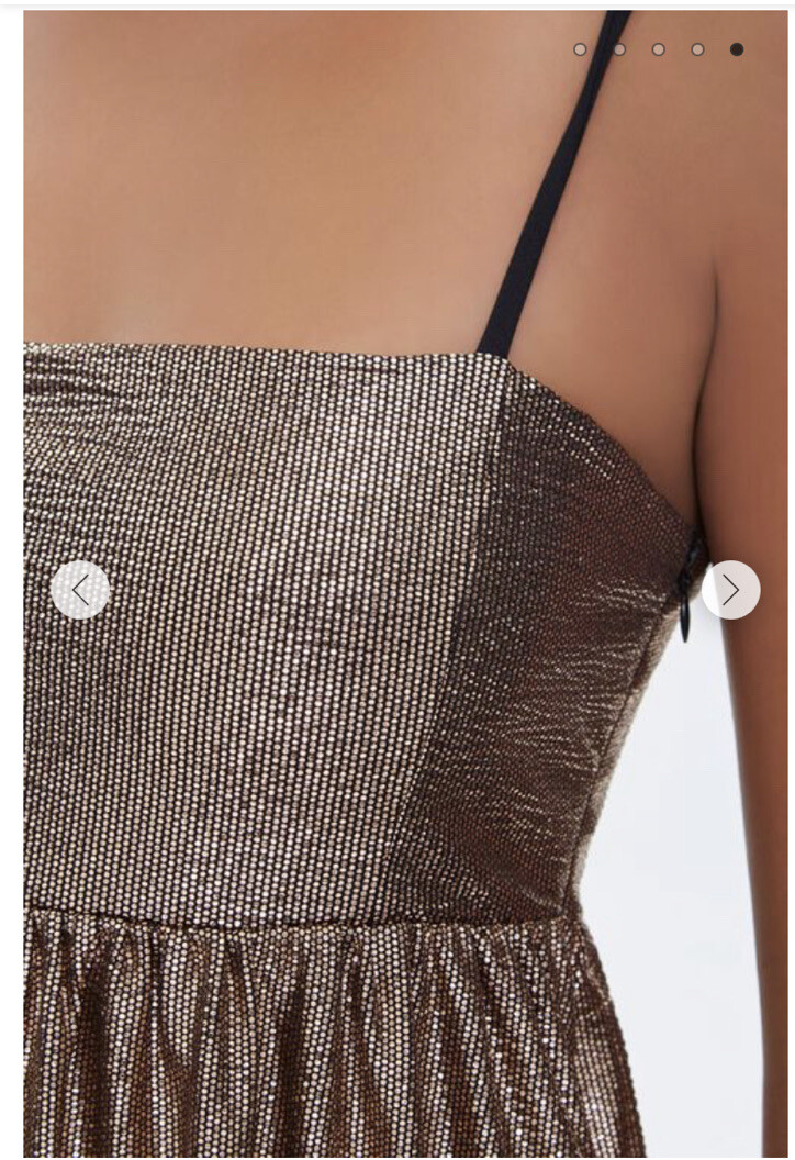 open lace back dress Faye Strapless Maxi Dress - Gold