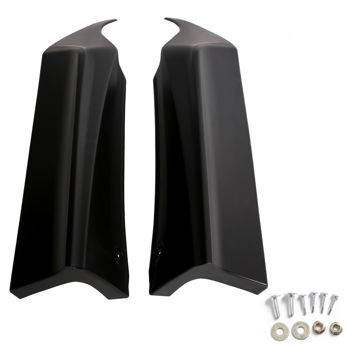 For 2013-2015 Honda Accord 4DR HFP Style Black PU Rear Bumper