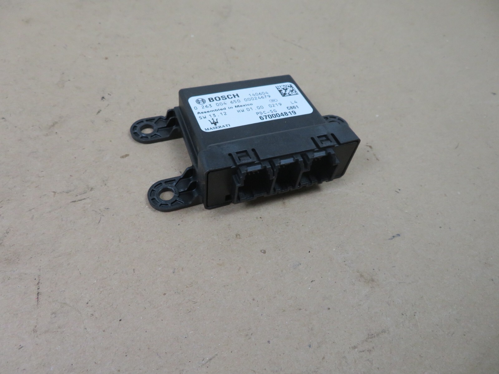 2014-2017 MASERATI GHIBLI PARKING AID PARK ASSIST CONTROL MODULE UNIT OEM