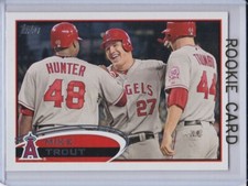 MIKE TROUT ROOKIE CARD Topps Baseball Anaheim Los Angeles Angels MLB RC!