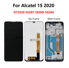 For Alcatel 1S 2020 OT5028 5028 LCD Display Touch Screen Digitizer Assembly