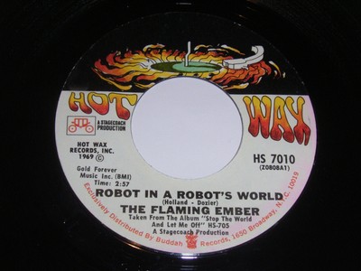 7'' The Flaming Ember Stop the World and let me off - US Soul Top Zustand # 8030