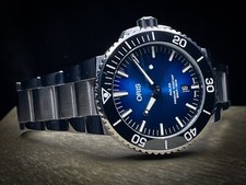 ORIS Aquis Clipperton - Limited Edition Blue Dial - 43.5 mm Stainless steel 10
