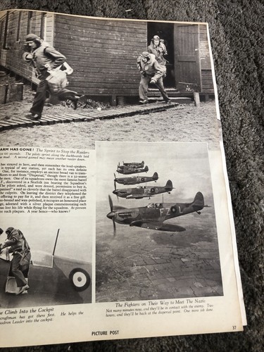 Bilderpost 20. April 1940 Spitfire Pilot RAF Hilfsluftwaffe WAAF WW2 Zaunkönig - Bild 15 von 21
