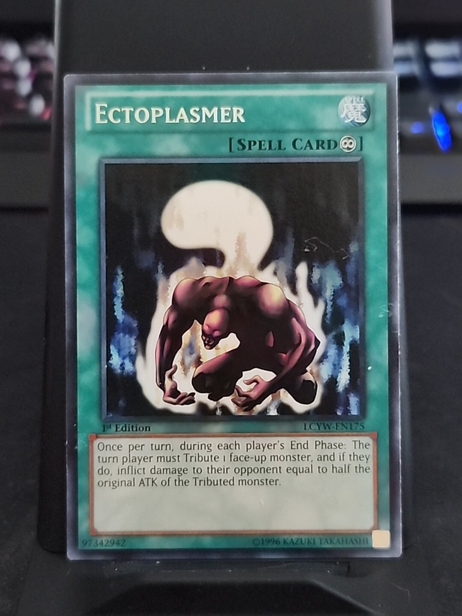 ectoplasm yugioh card Yu-Gi-Oh! - Legendary Collection 3: Yugi's World Mega Pack Mint / near mint condition trading card YuGiOh Trading Card Game Maze