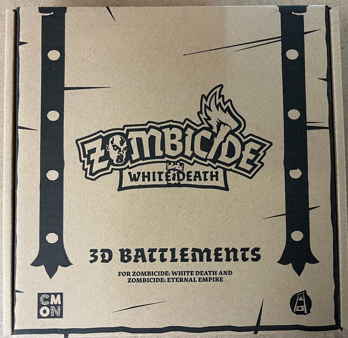Zombicide: White Death 3D Battlements for Zombicide White Death