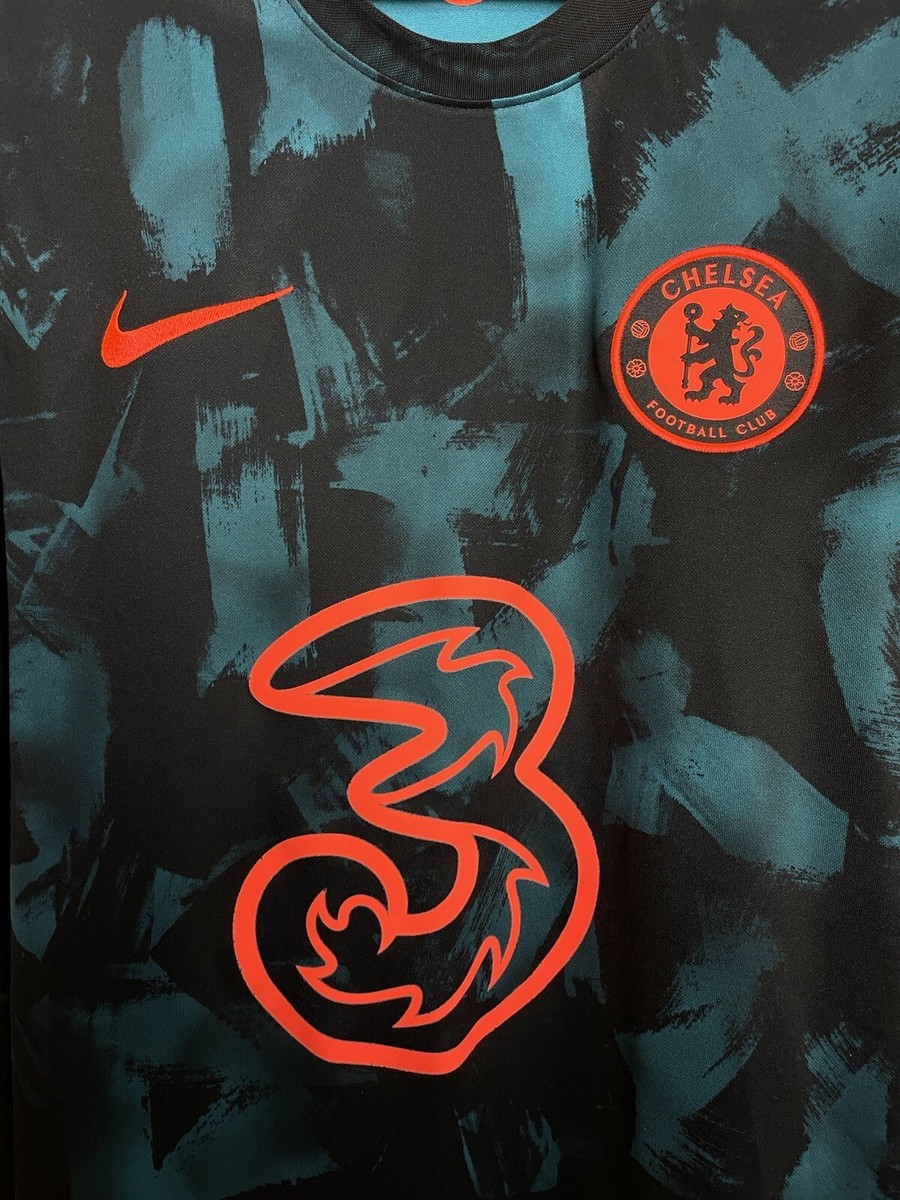 CHELSEA 2021/2022 THIRD FOOTBALL SHIRT #9 LUKAKU NIKE SOCCER