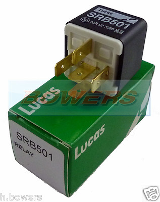 LUCAS SRB501 12V 28RA 20/30 AMP 5 PIN MINI CHANGE OVER RELAY AS DURITE 0-728-12