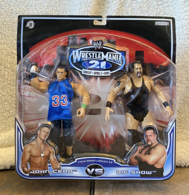 WWE Jakks Wrestlemania 21 John Cena Big Show | eBay