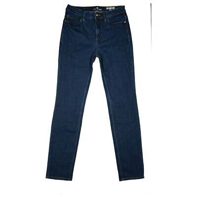 Tom Tailor Kate Slim Women's Stretch Jeans High Rise Size 36 W28 L32 Dark Blue