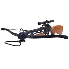 SAS Manticore 150lbs Crossbow with Scope, Extra Arrows and Rope Cocking Device
