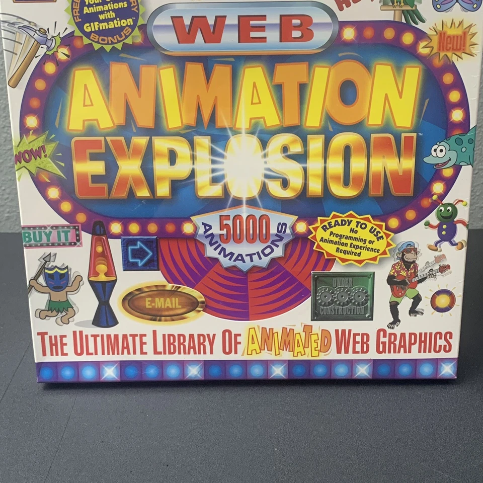 Nova Development - NOS 1997 Macintosh Web Animation Explosion 5000 Animations - Image 3 of 4