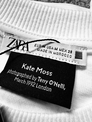 ZARA KATE MOSS@ICONIC IMAGES 長袖Tシャツ ZARA KATE MOSS@ICONIC IMAGES 長袖Tシャツ ZARA KATE MOSS