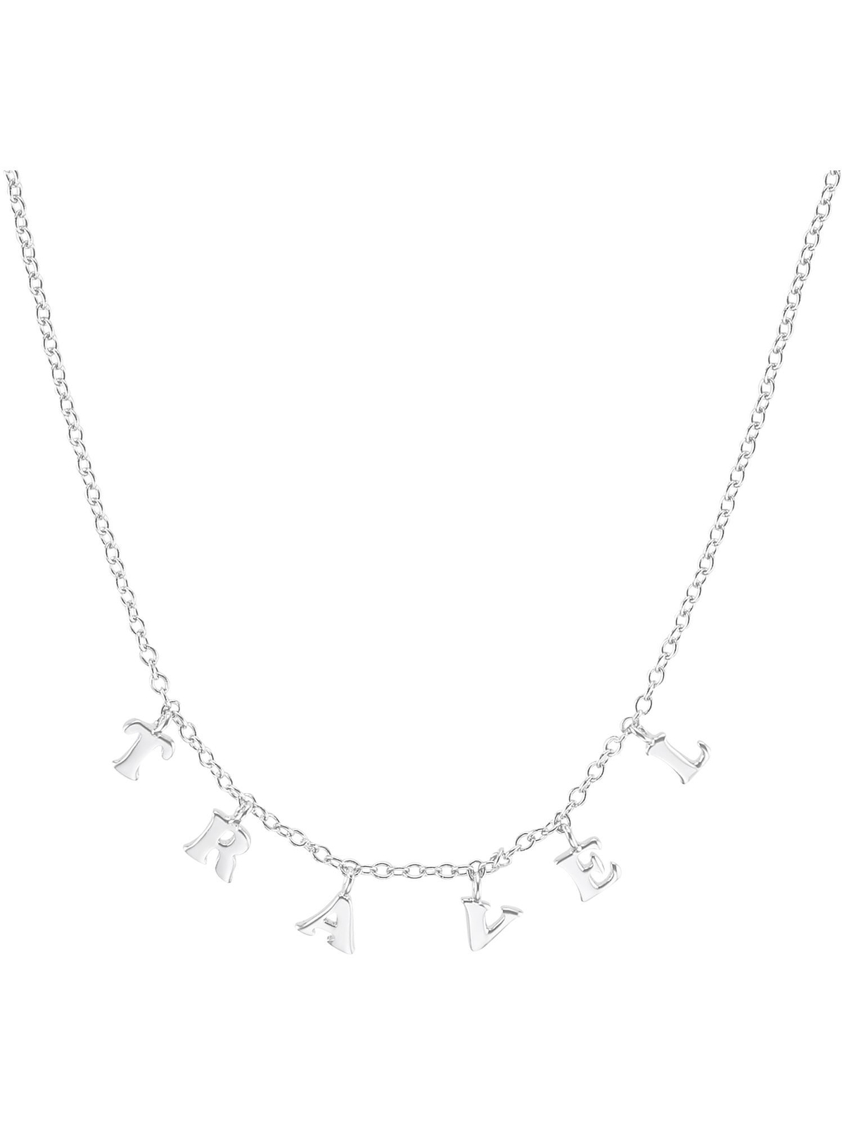 sOliver 2032820 Damen Collier Travel Sterling-Silber 925 Silber 40 см 12190₽