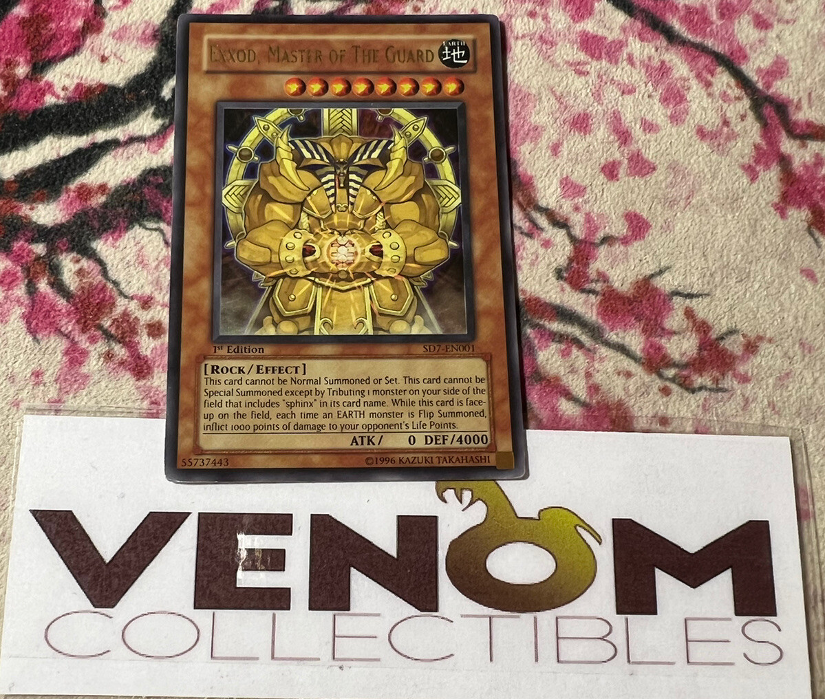 1x (LP) - Exxod, Master of the Guard - SD7-EN001 - Ultra Rare 1st