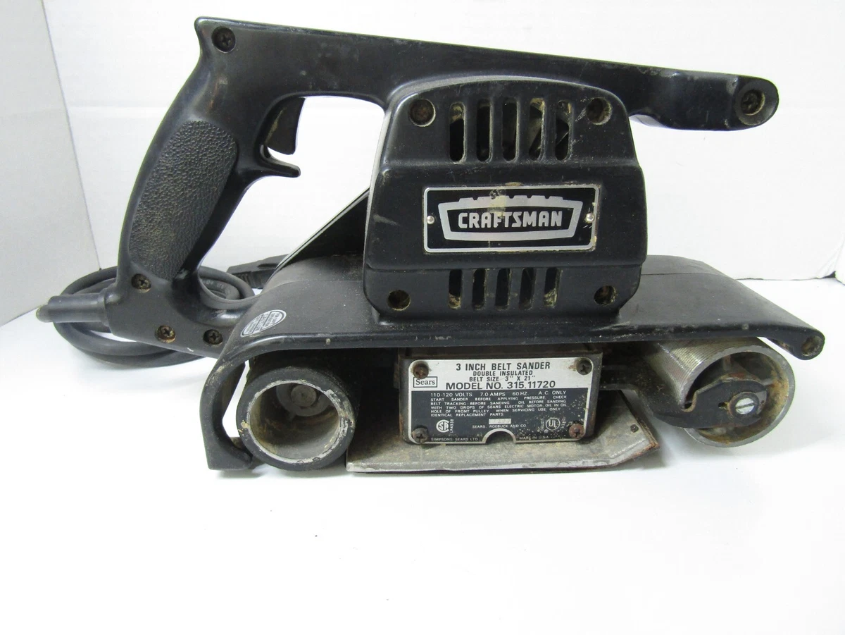 Craftsman 3 inch belt sander online