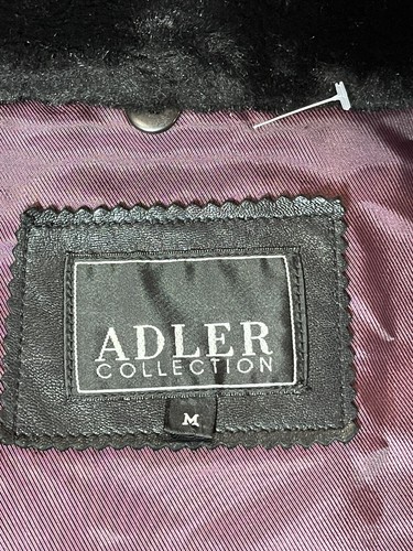 Superweiche Adler Collection Echt Lammleder Lederjacke schwarz Gr. M - Bild 2 von 12
