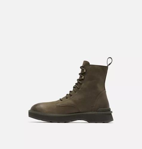 Sorel Hi-Line 2009511 Men's US 11.5 Green Leather Waterproof Ankle Boots ZPO2818 - Picture 3 of 12