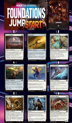 9x - Equipment Matters Lot - (1/each) - Foundations Jumpstart - C/UC NM MTG